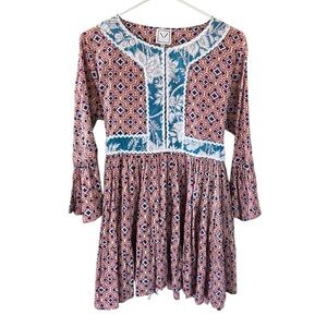 Neve & Noor London Boho Mini Dress